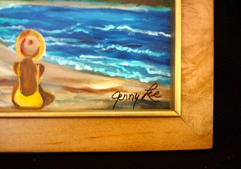 Original Fine Art Seascape Painting by Jenny Jonah