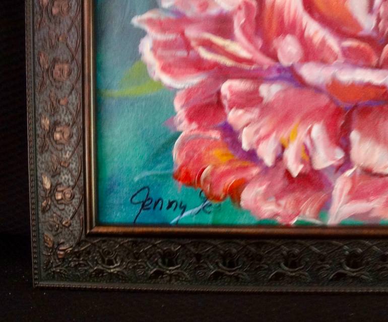 Original Art Deco Botanic Painting by Jenny Jonah