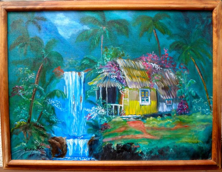 Original Impressionism Landscape Painting by Jenny Jonah