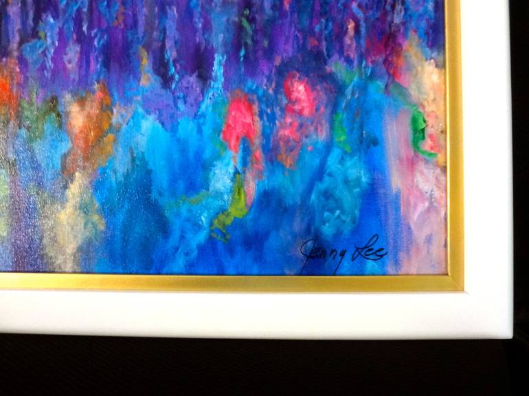 Original Abstract Expressionism Abstract Painting by Jenny Jonah