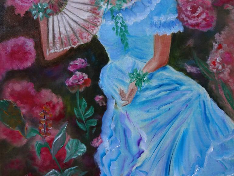 Original Expressionism People Painting by Jenny Jonah