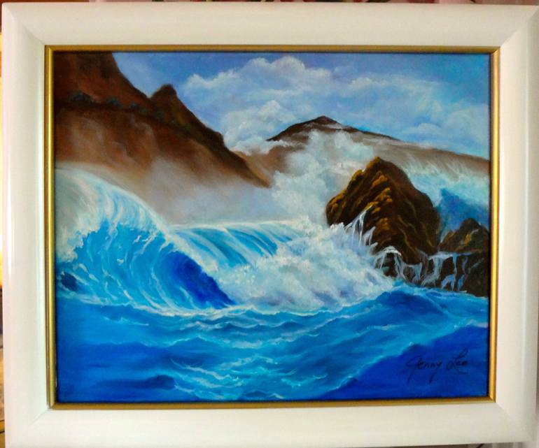 Original Seascape Painting by Jenny Jonah