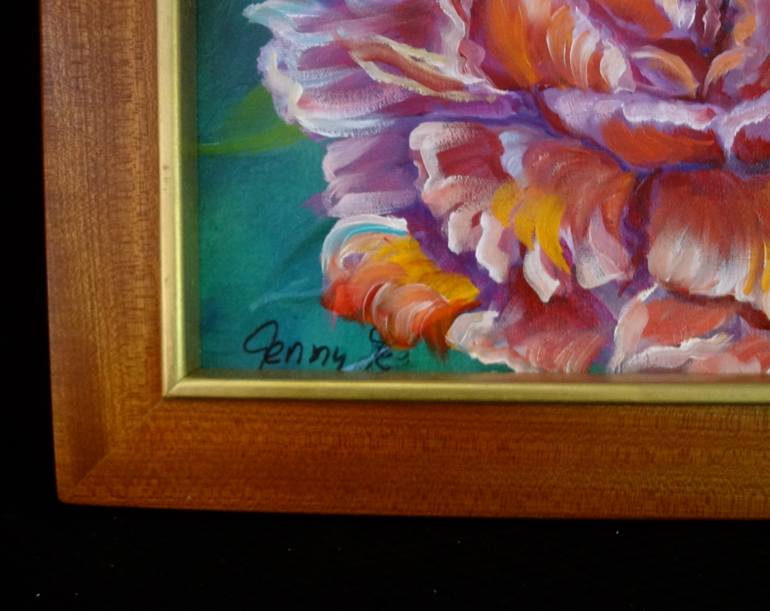 Original Abstract Expressionism Botanic Painting by Jenny Jonah