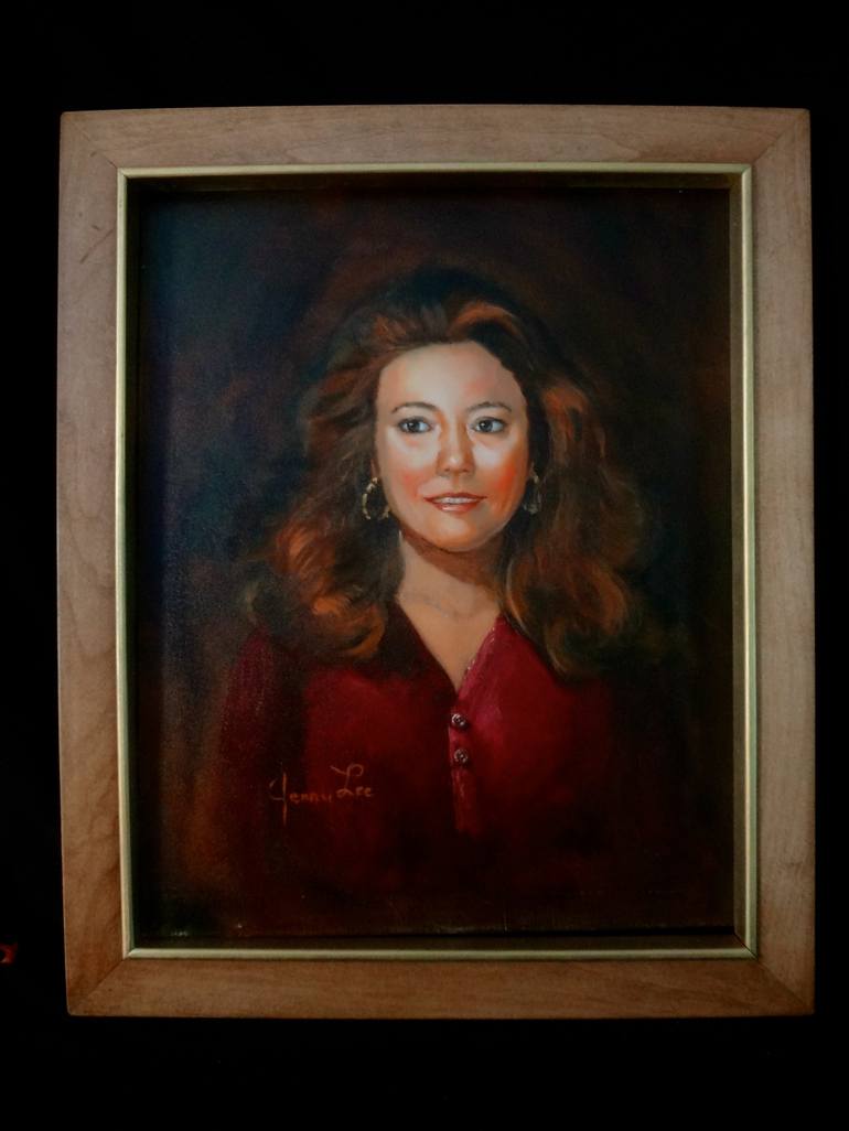 Original Portrait Painting by Jenny Jonah