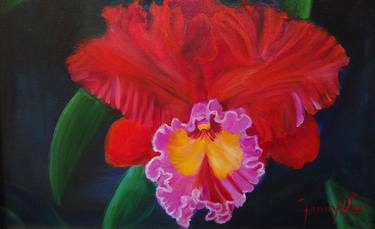 Print of Fine Art Floral Paintings by Jenny Jonah