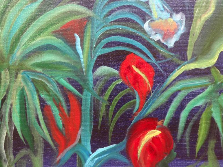 Original Abstract Expressionism Abstract Painting by Jenny Jonah