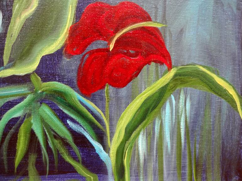 Original Abstract Expressionism Abstract Painting by Jenny Jonah