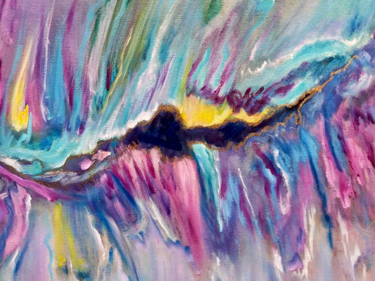 Original Abstract Expressionism Abstract Painting by Jenny Jonah