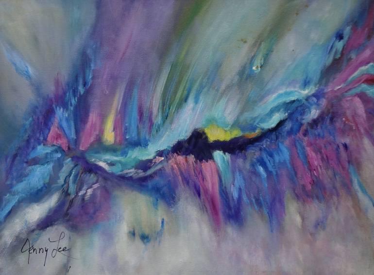 Original Abstract Painting by Jenny Jonah