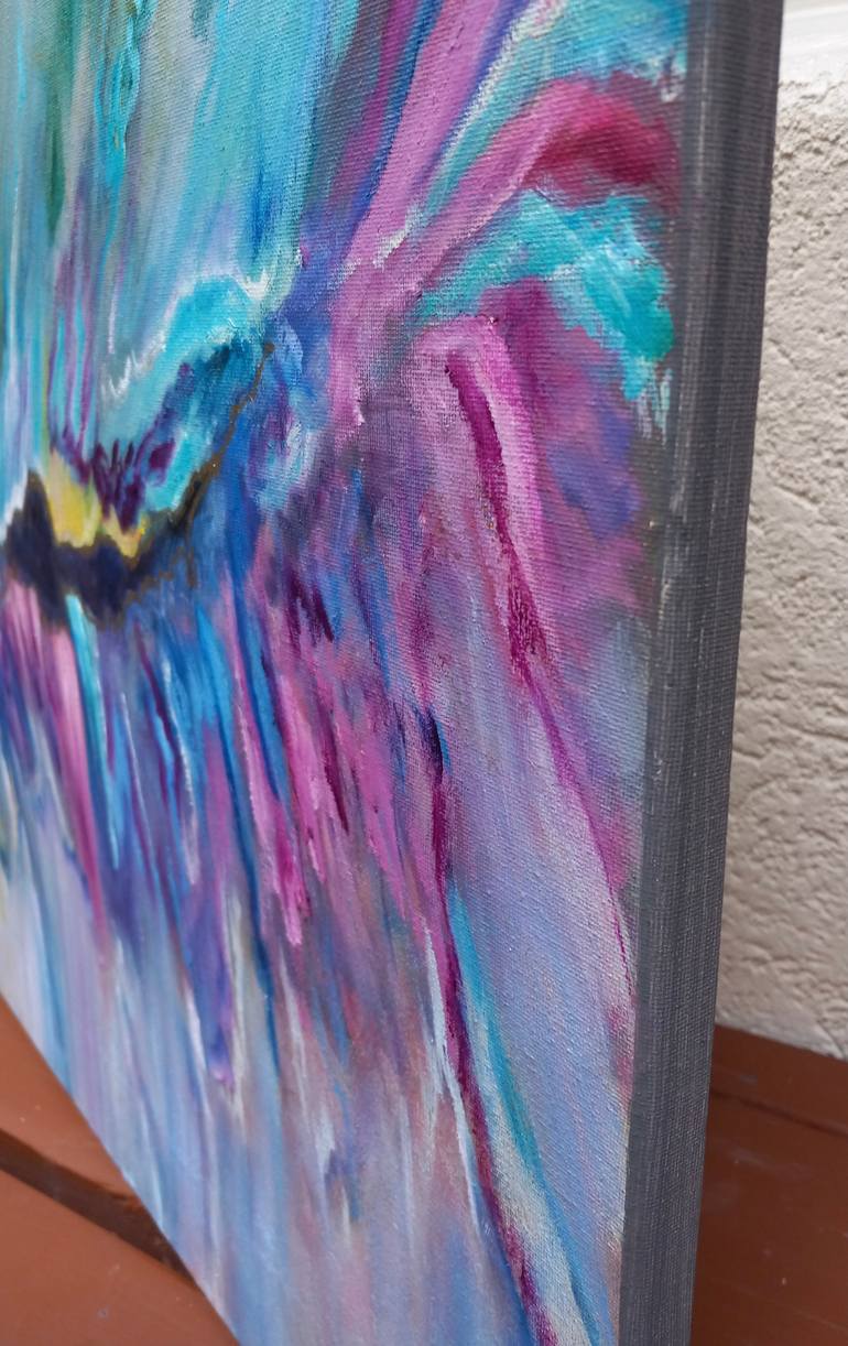 Original Abstract Expressionism Abstract Painting by Jenny Jonah