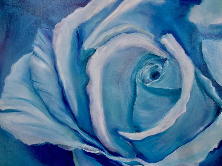 Original Floral Painting by Jenny Jonah