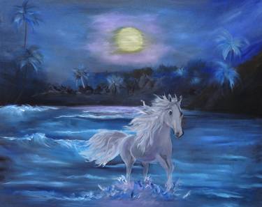 Stallion in the Moonlight thumb