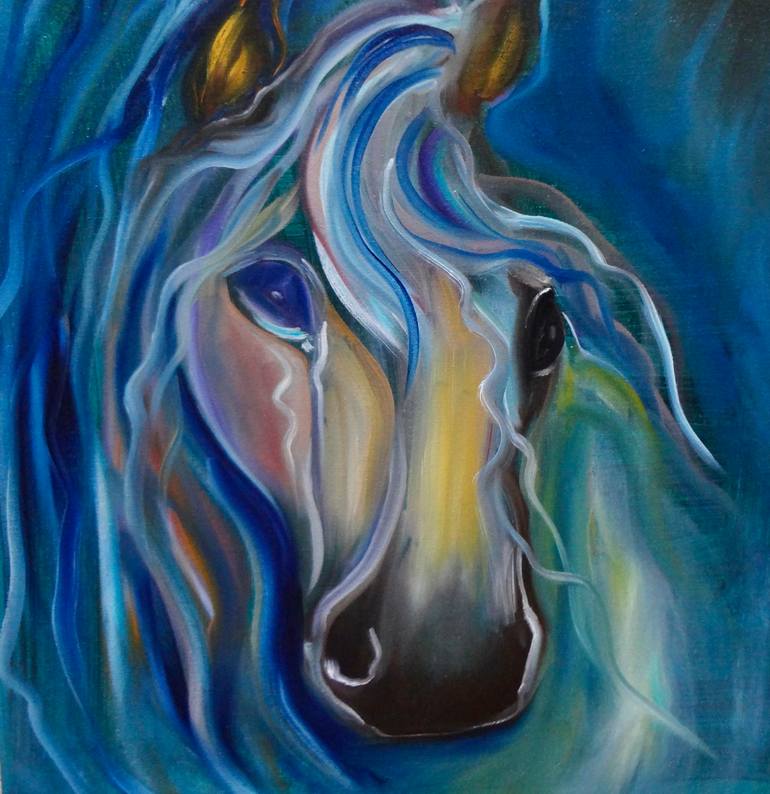 Original Abstract Expressionism Abstract Painting by Jenny Jonah