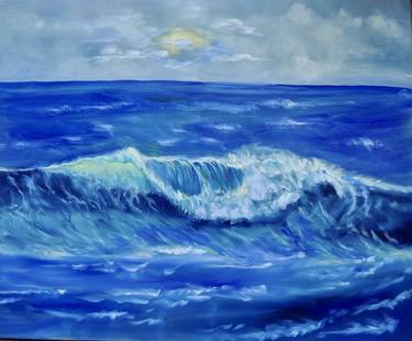 Original Impressionism Seascape Paintings by Jenny Jonah