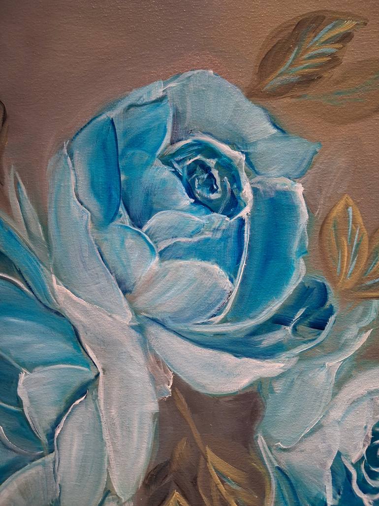 Original Impressionism Floral Painting by Jenny Jonah