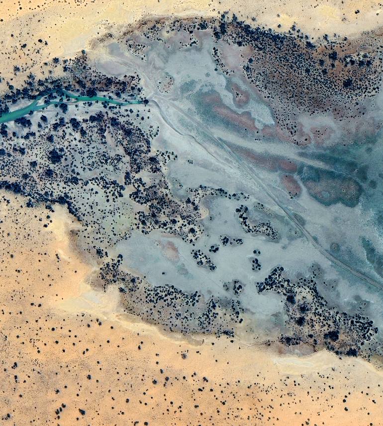 Original Abstract Expressionism Landscape Photography by Max Serradifalco