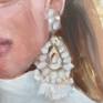 Rose Colored Glasses, Earring Detail