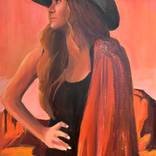 Feather in Her Hat by Leslie Singer