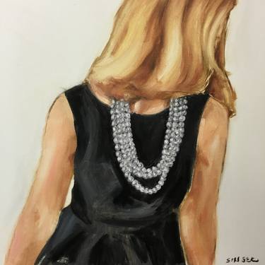 Original Fashion Paintings by Leslie Singer