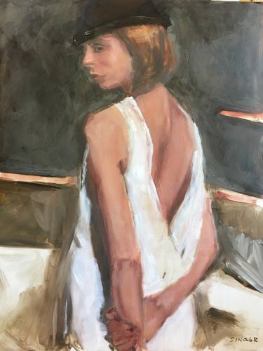 Original Women Paintings by Leslie Singer