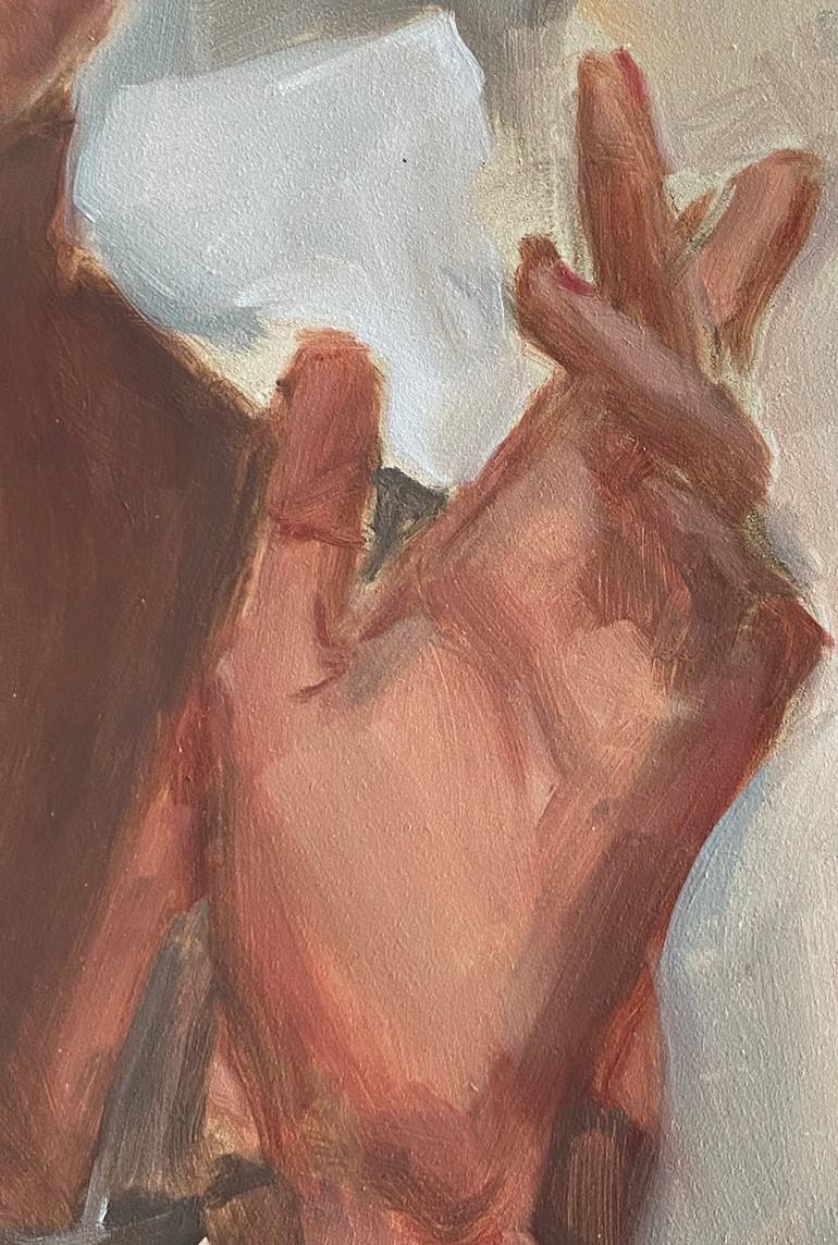 Original Figurative Women Painting by Leslie Singer