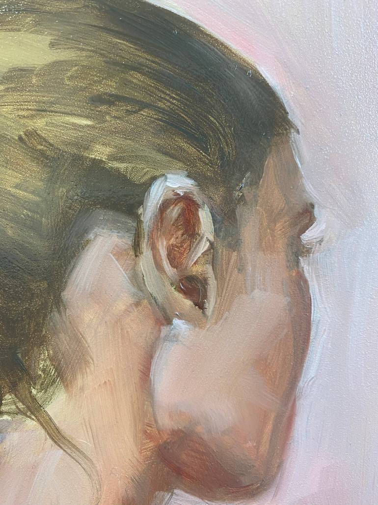 Original Figurative Women Painting by Leslie Singer