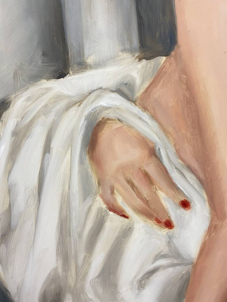 Original Nude Painting by Leslie Singer