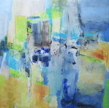 Original Abstract Paintings by Anne BIRONNEAU