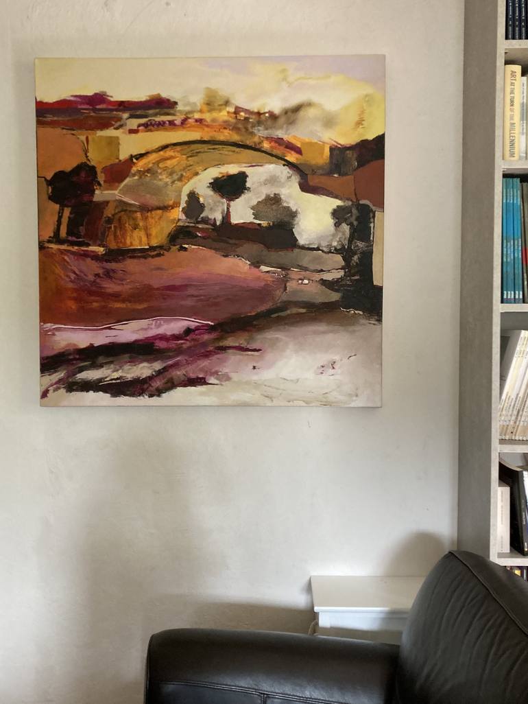 Original Figurative Abstract Painting by Anne BIRONNEAU