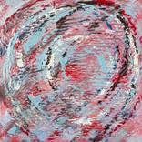 Textured Circle by Jean Cherouny