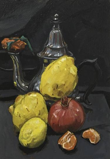 Original Fine Art Still Life Paintings by Rudolf Valster