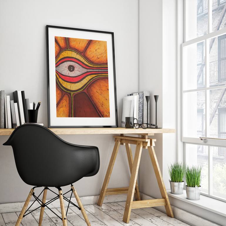 Original Abstract Expressionism Abstract Painting by Rafael Lopez Baz