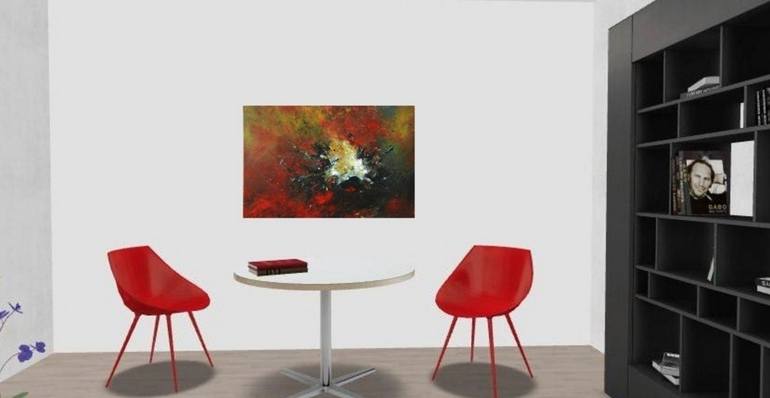 Original Abstract Painting by Roseline Al oumami