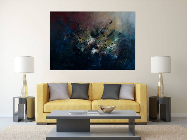 Original Abstract Painting by Roseline Al oumami