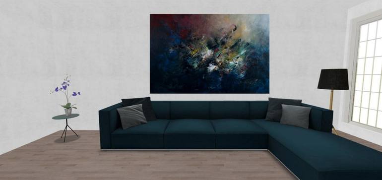 Original Abstract Painting by Roseline Al oumami