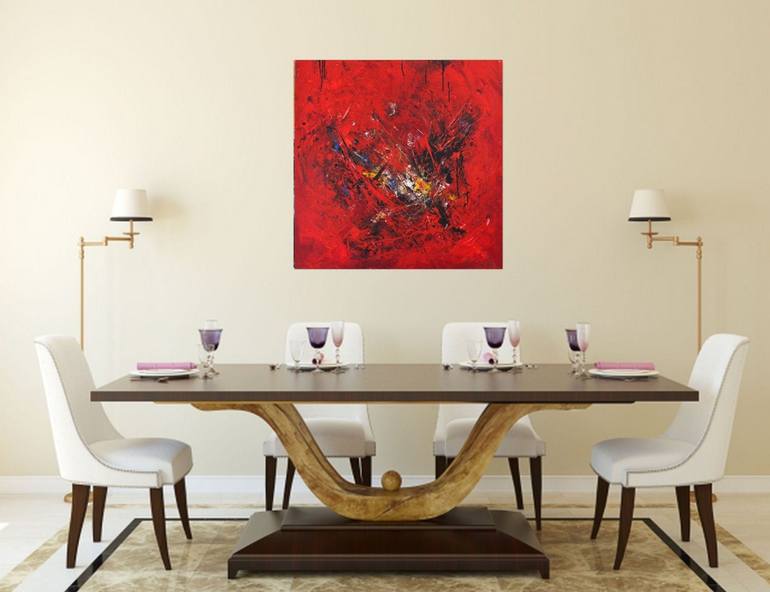 Original Abstract Painting by Roseline Al oumami