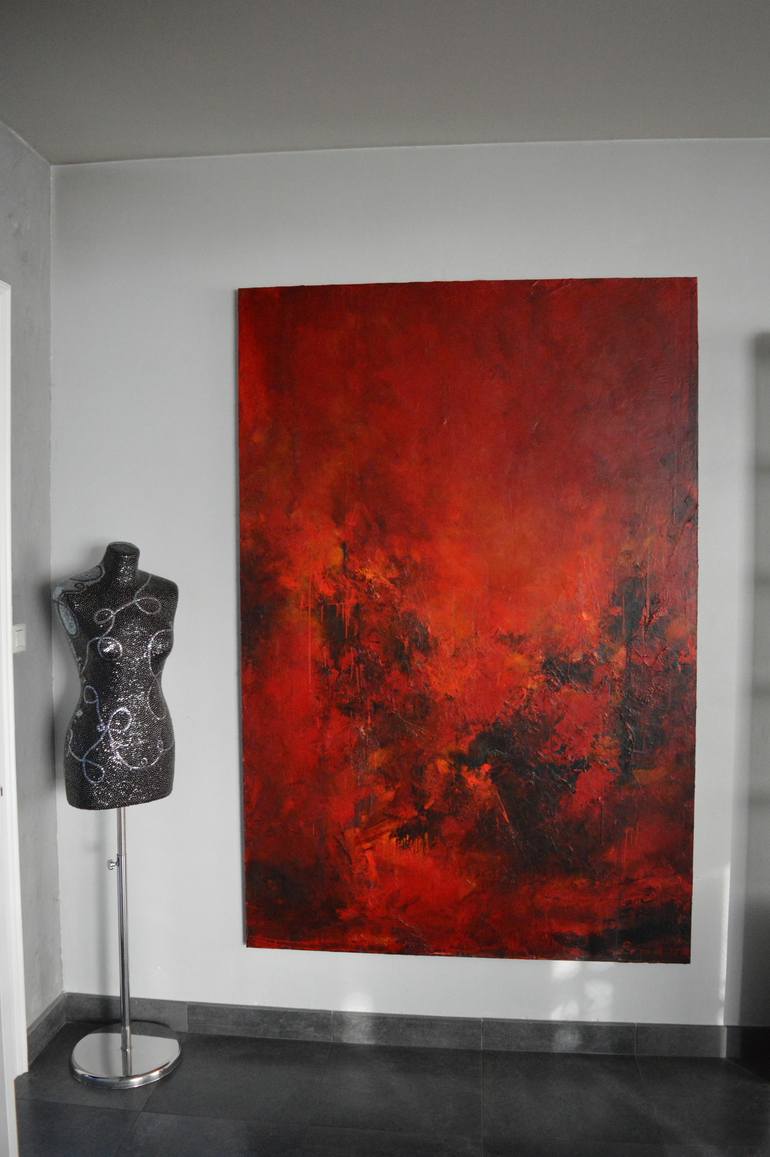 Original Abstract Painting by Roseline Al oumami