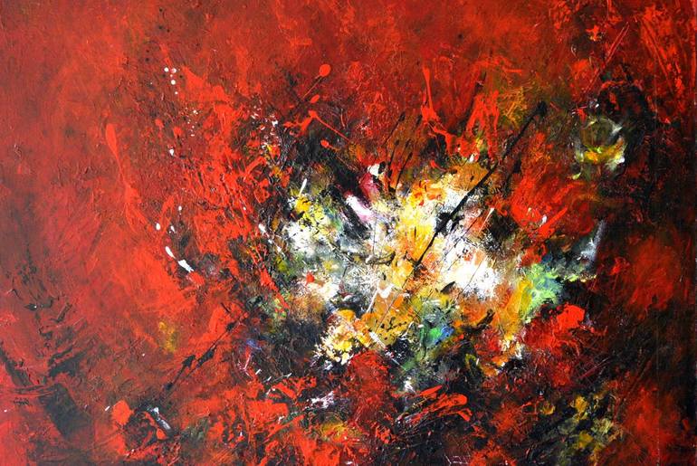 Original Abstract Painting by Roseline Al oumami