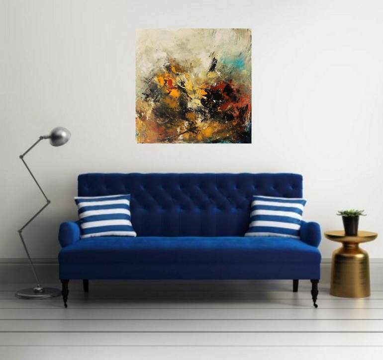 Original Abstract Painting by Roseline Al oumami