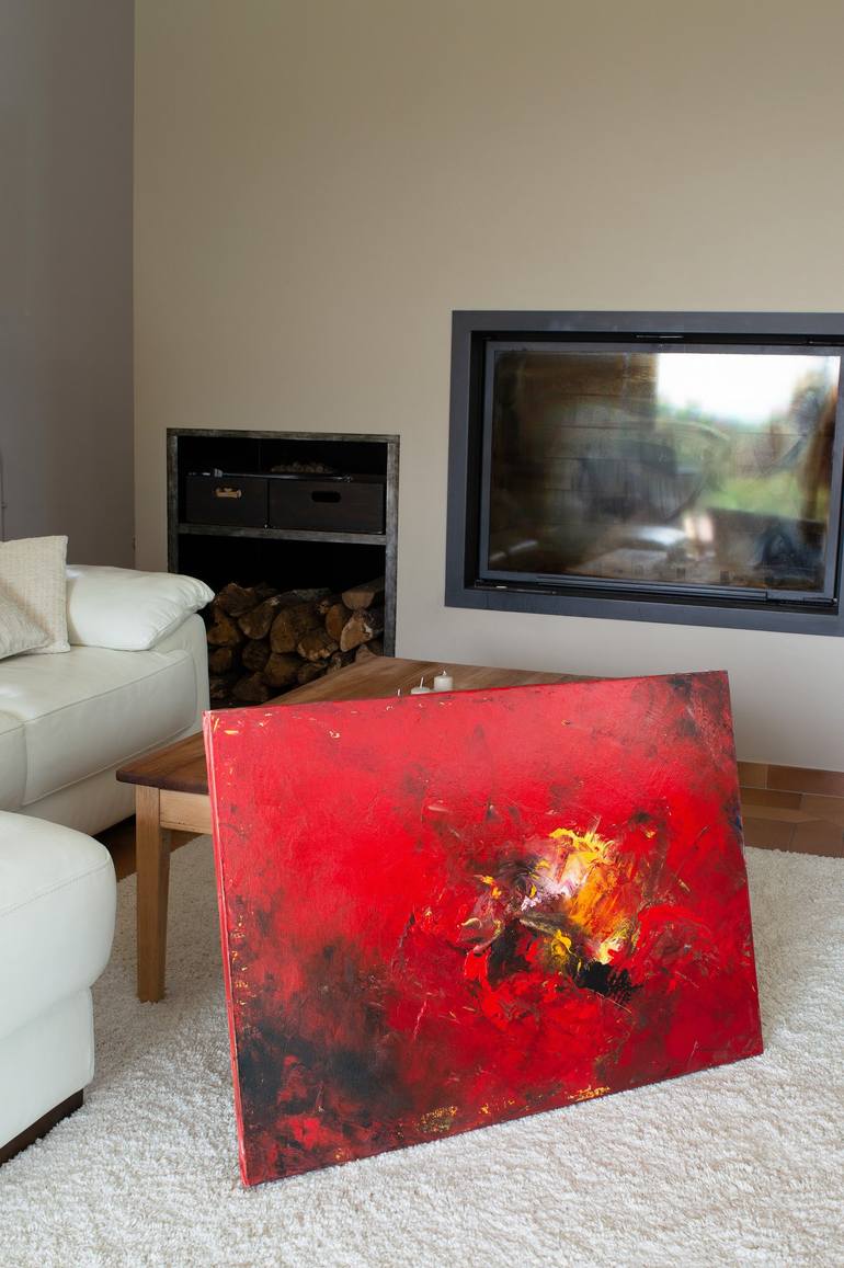 Original Abstract Painting by Roseline Al oumami