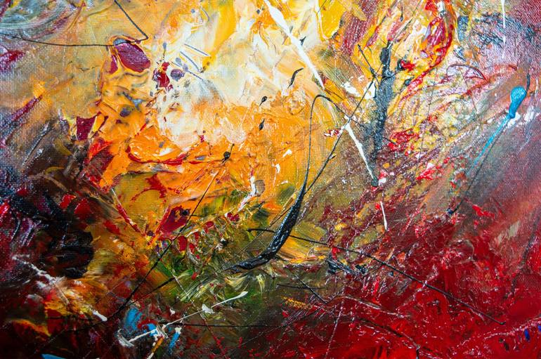 Original Abstract Painting by Roseline Al oumami