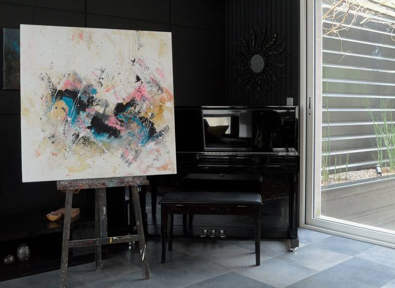 Original Abstract Painting by Roseline Al oumami