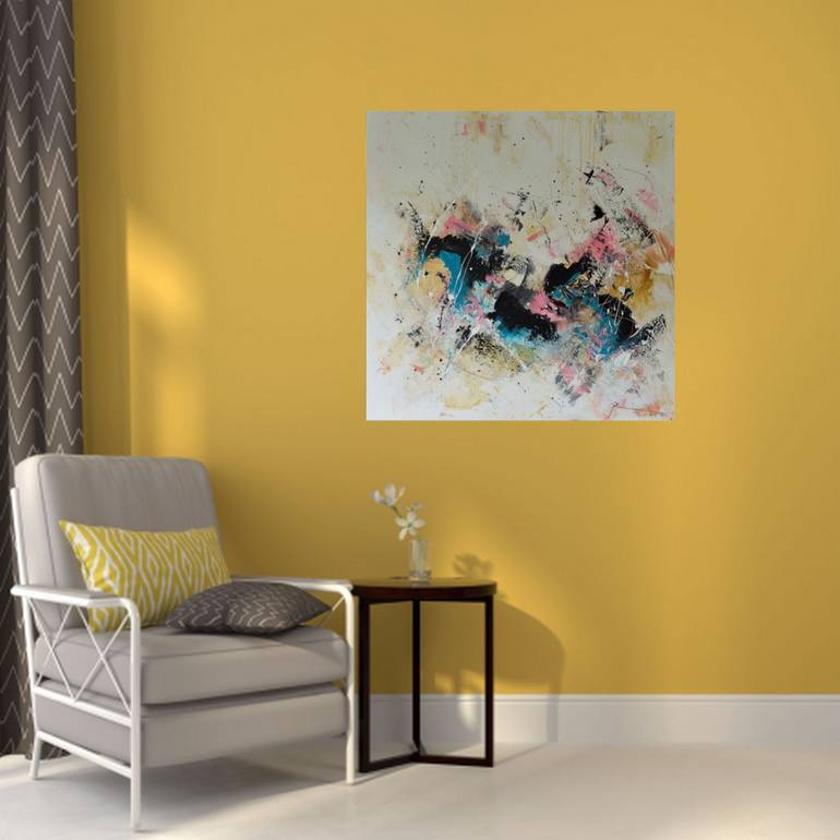 Original Abstract Painting by Roseline Al oumami