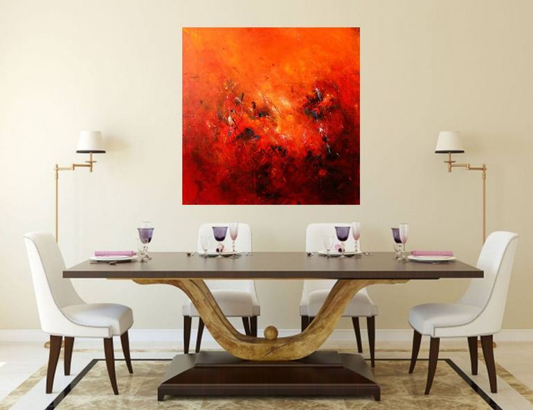 Original Abstract Painting by Roseline Al oumami