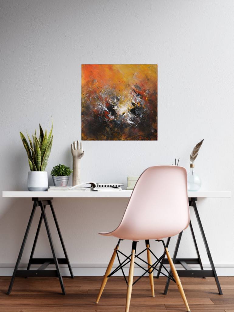 Original Abstract Painting by Roseline Al oumami