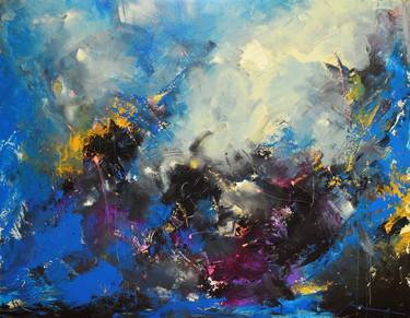 Original Abstract Paintings by Roseline Al oumami