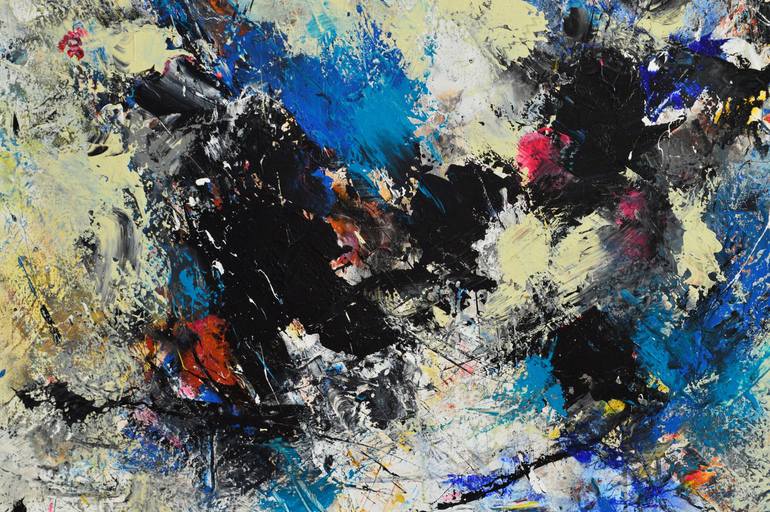 Original Abstract Painting by Roseline Al oumami