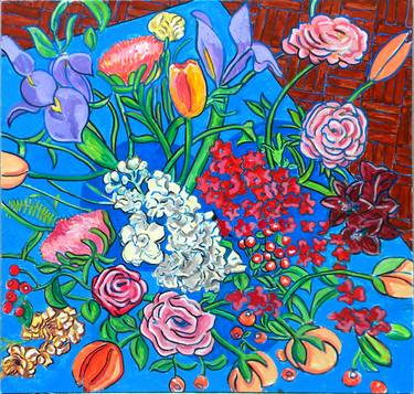 Print of Floral Paintings by Dan Freeman