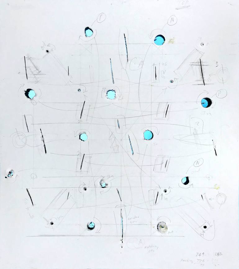 Original Abstract Nature Painting by Malcolm Koch