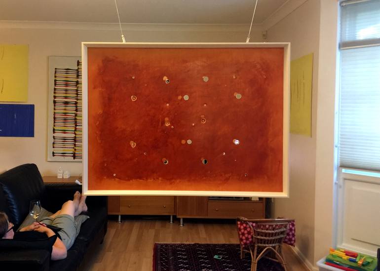 Original Abstract Expressionism Abstract Painting by Malcolm Koch